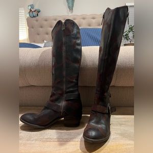 Donald Pliner Brown & Black Boots🤩